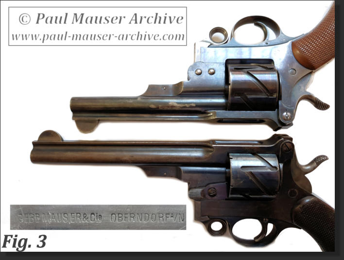 Paul Mauser Experimental C78 Revolver. All Rights Reserved.